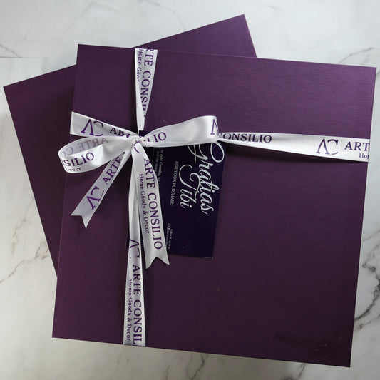 Arte Consilio Purple Gift Box